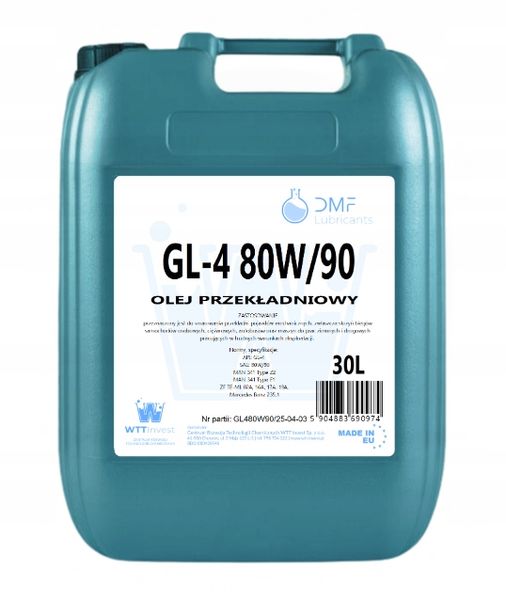 Olej przekładniowy GL-4 80W90 | 30L zdjęcie 1