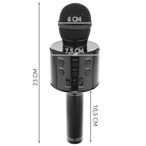 Mikrofon Bezprzewodowy Karaoke Głośnik Bluetooth zdjęcie 6