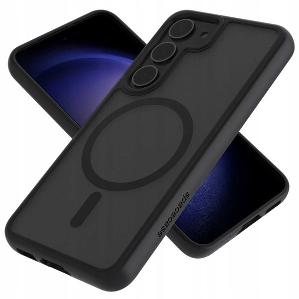 Spacecase Hybrid Mag Galaxy S23 Black zdjęcie 2