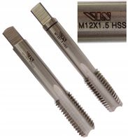 GWINTOWNIK 12x1,5 RĘCZNY DROBNOZWOJNY M12x1,5 HSS VIS