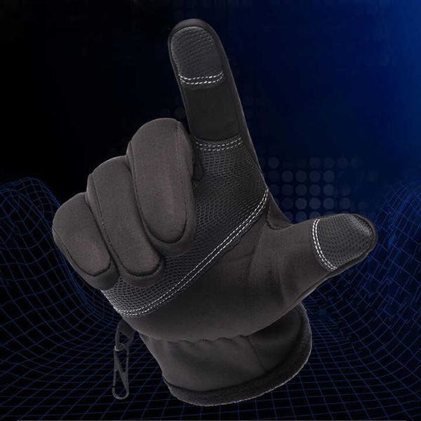 Rękawice Softshell Dotyk Narty Biegowe Rower XXL zdjęcie 7