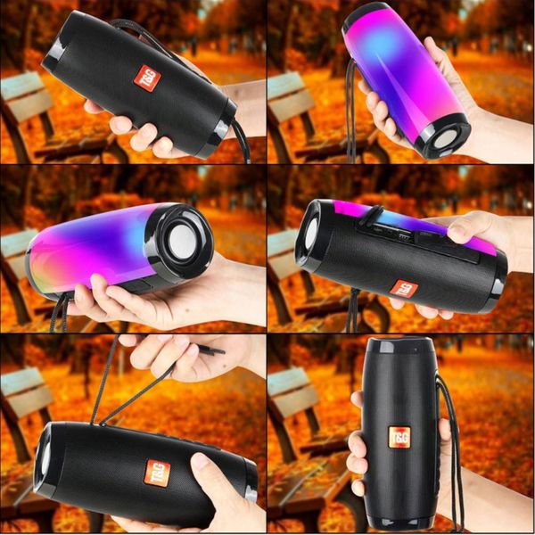 TG-157 Głośnik Bezprzewodowy Bluetooth Boombox Led zdjęcie 6