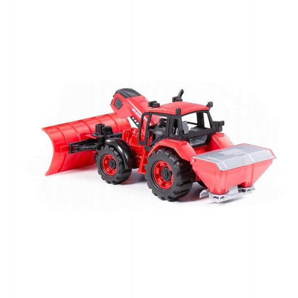 Wader Traktor "Belarus" do odśnieżania Czerwony zdjęcie 5