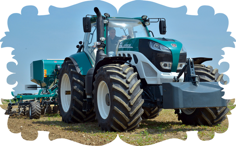 Bidon Junior z traktorem - Traktor zdjęcie 2