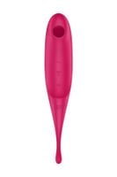 wibrator wielofunkcyjny twirling pro red satisfyer