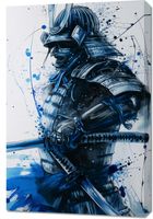 Obraz 60x90cm Samuraj w Błękicie