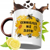 Kubek Bordowy Dla Pszczelarza Na Urodziny Prezent Z Nadrukiem Ze Zdjęciem