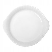 TALERZ DO CIASTA CHODZIEŻ IWONA C000 24 CM BIAŁY