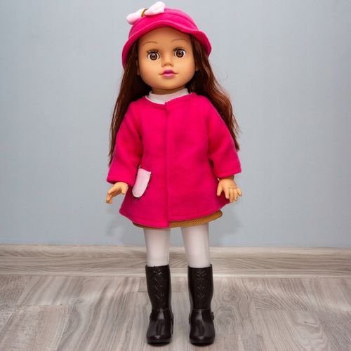 LALKA BOBAS INTERAKTYWNA ŚPIEWA I MÓWI PO POLSKU ANGIELSKU KINDERPLAY 47cm na Arena.pl