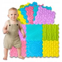 Ortopedyczna Mata Sensoryczna 6 RÓŻNYCH MODUŁÓW Zestaw Maty do Zabawy