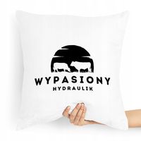 Poduszka Prezent Dla Hydraulika Wypasiony Prezent Z Nadrukiem Ze Zdjęciem