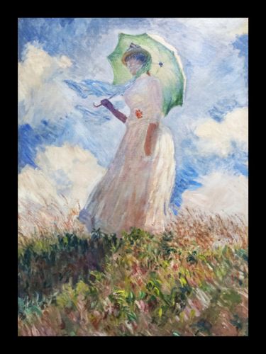 Plakat 13x18cm Suzanne Hoschedé, Monet Vintage do Salonu na Arena.pl