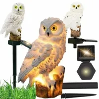 OGRODOWA DEKORACYJNA LAMPA SOLARNA WBIJANA LED CZUJNIK ZMIERZCHU ZWIERZĘTA