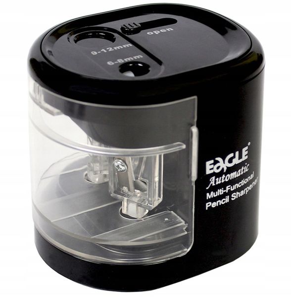 Eagle temperówka elektryczna podwójna czarna zdjęcie 4