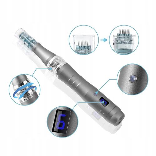 Dr Pen Ultima M8-W + 2 Kartridży BEZPRZEWODOWY Dermapen do mezoterapii na Arena.pl