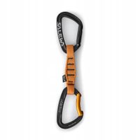 SALEWA Ekspres wspinaczkowy Ortles Str/Bnt 110 czarny/pomarańczowy