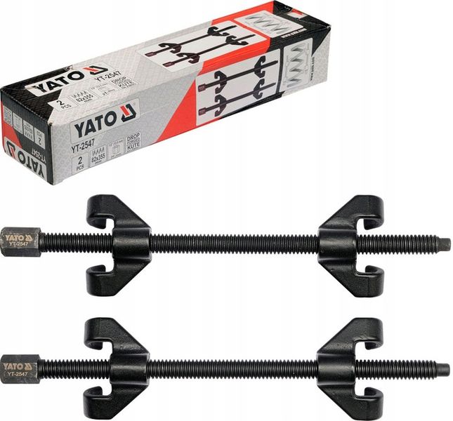 ŚCIĄGACZ DO SPRĘŻYN 82x355 2SZT KUTY zdjęcie 1