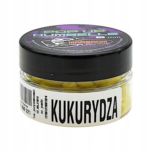 Dumbells POP UP 6mm Margrom KUKURYDZA przynęt Method Feeder na Arena.pl