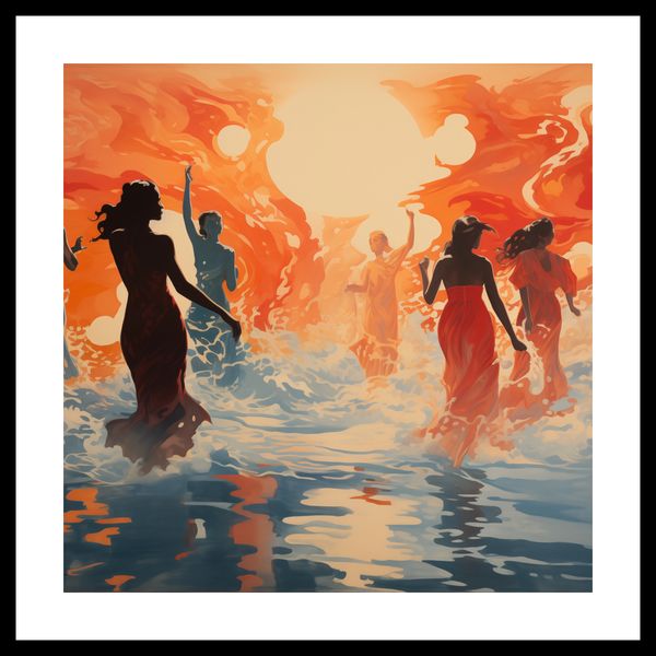 Plakat 50x50cm Taneczny Żar zdjęcie 3