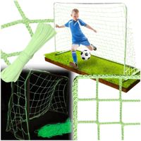 Siatka do bramki fluorescencyjna świeci w ciemności wzmocniona 180x120 cm