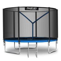 Trampolina ogrodowa 6ft/183cm z siatką zewnętrzną i drabinką Neo-Sport