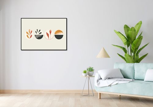Plakat 100x70cm Cztery Okrąglaki na Arena.pl