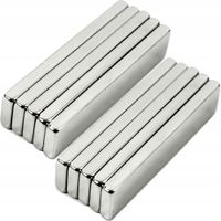 10 x MOCNY Magnes Neodymowy płytkowy magnesy 10x5x2mm zestaw