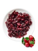 Żurawina owoc suszona cięta bez konserwantów żurawibna bakalie zdrowa przekąska 300g