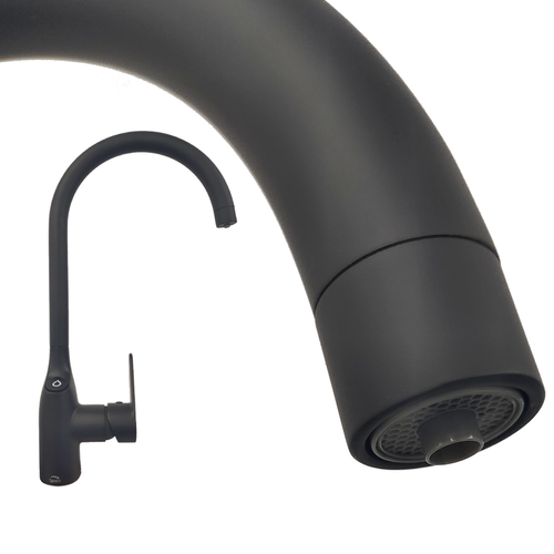 Dafi Flow Comfort D1 Podzlewowy filtr wody + bateria Como czarna na Arena.pl