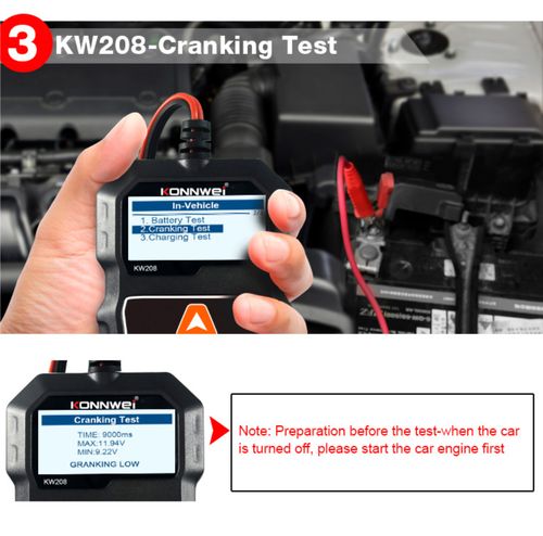 Miernik baterii Konnwei KW208 na Arena.pl