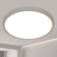 LAMPA ŁAZIENKOWA SUFITOWA LAMPA PLAFON BIAŁY 5000K DO SALONU 2-PAK IP40