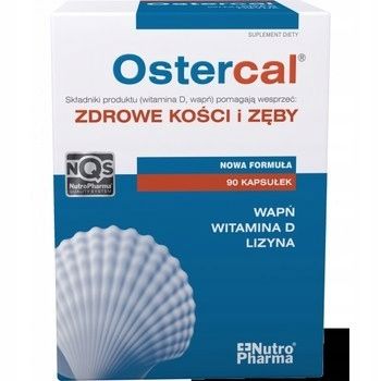 Ostercal - Zdrowe kości i zęby - 90 kapsułek zdjęcie 1