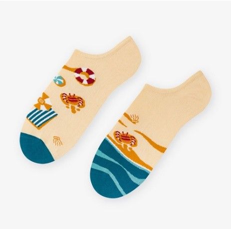 STOPKI DAMSKIE NIE DO PARY 005 SALE 35-38 kakao ecru na Arena.pl