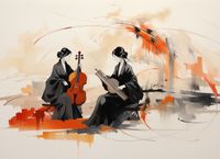 Plakat 55x40cm Harmonia Ciszy