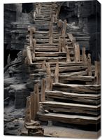 Obraz 70x100cm Schody do Nieznanego