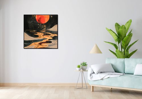 Plakat 80x80cm Planetarny Taniec na Arena.pl