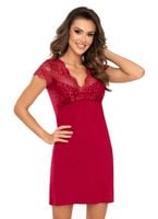 Koszulka nocna Doris Burgundowa 38