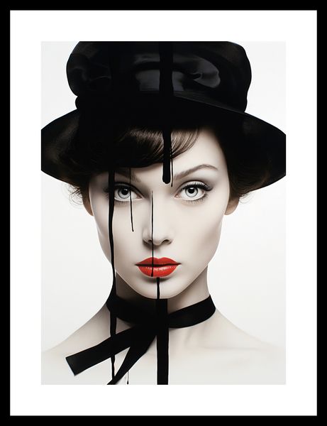 Plakat 25x35cm Atramentowa Aura zdjęcie 3