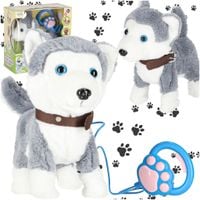 ZABAWKOWY PIESEK INTERAKTYWNY NA SMYCZY SZCZEKA