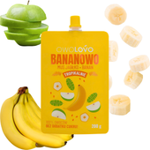Owolovo Mus tropikalny o smaku banan-jabłko 200 g