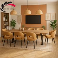 Krzesło Tapicerowane Premium KL-8 Beżowy Piano 03