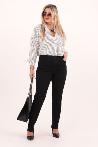 SPODNIE DAMSKIE RURKI JEANSY BAWEŁNIANE ELASTYCZNE DUŻE ROZMIARY na Arena.pl