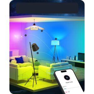 Żarówka LED E27 A60 RGB Yeelight Ściemnialna Inteligentna WiFi SMART zdjęcie 4