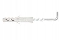 hak prosty z kołkiem rozporowym 10x haczyk px-8