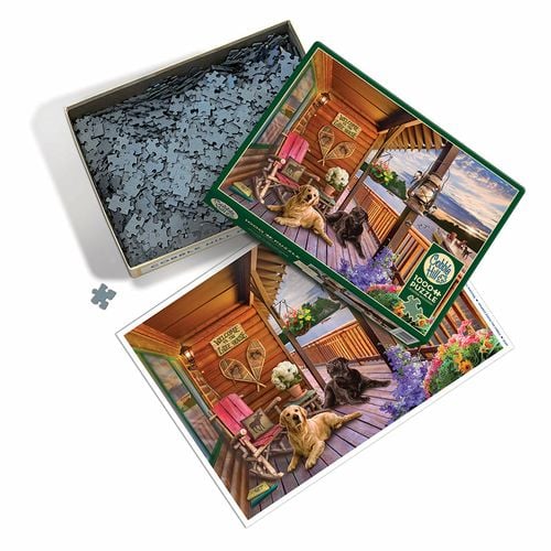 Puzzle 1000 Domek nad jeziorem 113609 na Arena.pl
