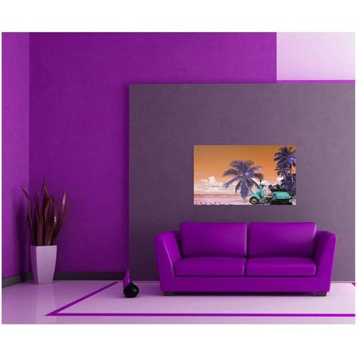 Deco Panel, Skuter na plaży 50x40 na Arena.pl