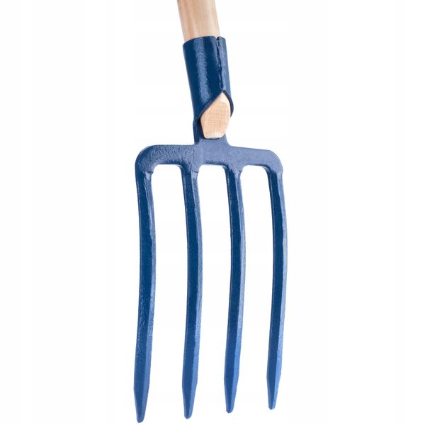 WIDŁY DO KOPANIA 4-ZĘBNE DREWNIANY TRZONEK 130 cm zdjęcie 6
