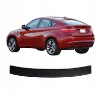 BMW X6 E71,E72 2008-2014 Listwa Nakładka na Zderzak Tylni Czarna ABS