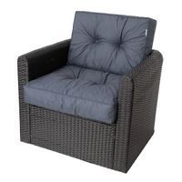 Poduszka ogrodowa KAJA na fotel, meble technorattan taras balkon 50x50
