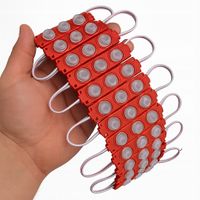 Moduł LED SMD 12V Punktowy IP67 Wodoodporny Czerwony 3W Energooszczędny 20X